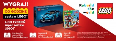 WYGRAJ! CO GODZINĘ ZESTAW LEGO